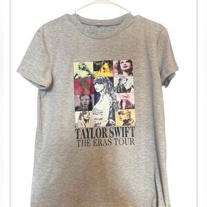 Taylor Swift Gray Current T-Shirt NWOT